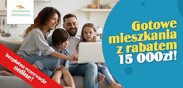Wybierz mieszkanie na osiedlu Mieszkania Mickiewicza i kup je z rabatem aż do 15 000zł!