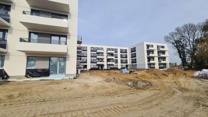 Postęp prac na Osiedlu Idea Omega