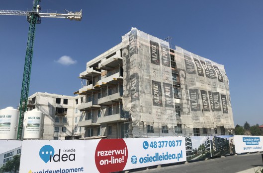 Postęp prac na Osiedlu Idea Omega