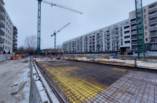 Osiedle Latte - postęp prac