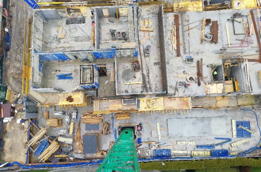 Osiedle Latte - postęp prac