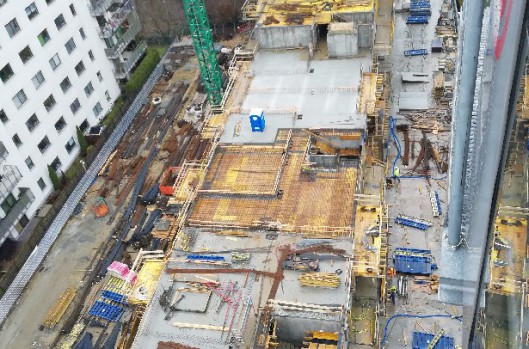 Osiedle Latte - postęp prac