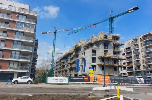 Osiedle Latte - postęp prac