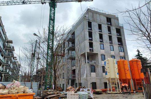 Osiedle Latte - postęp prac