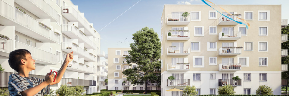 widok od strony ul. Marywilskiej